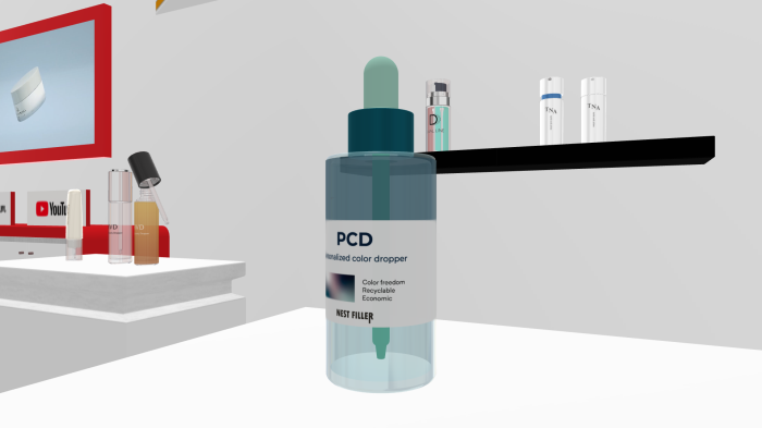 NEST-FILLER Interactive 3D Exhibition Stand